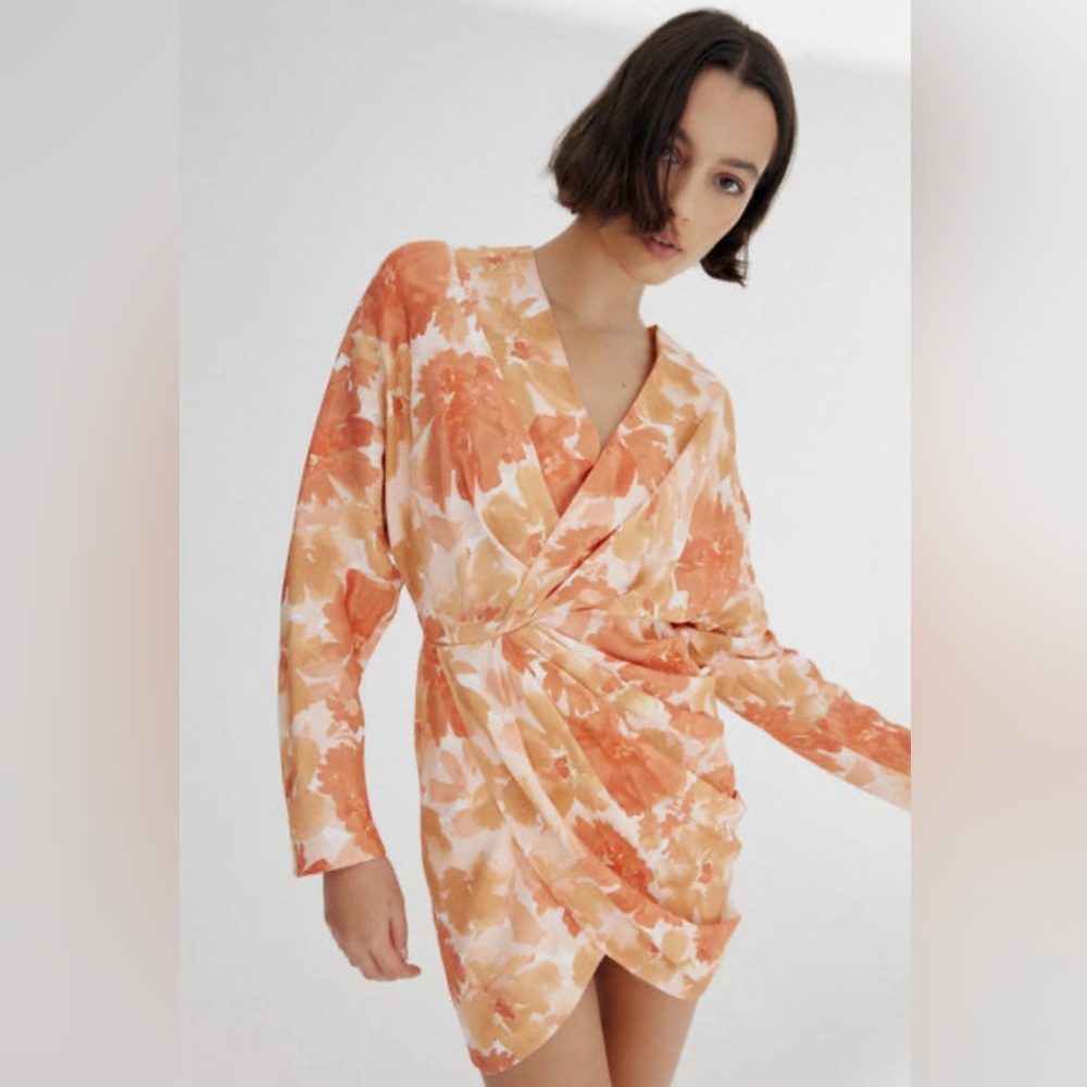 NWT Significant Other Maeve Mini Dress Scarlett Poppy